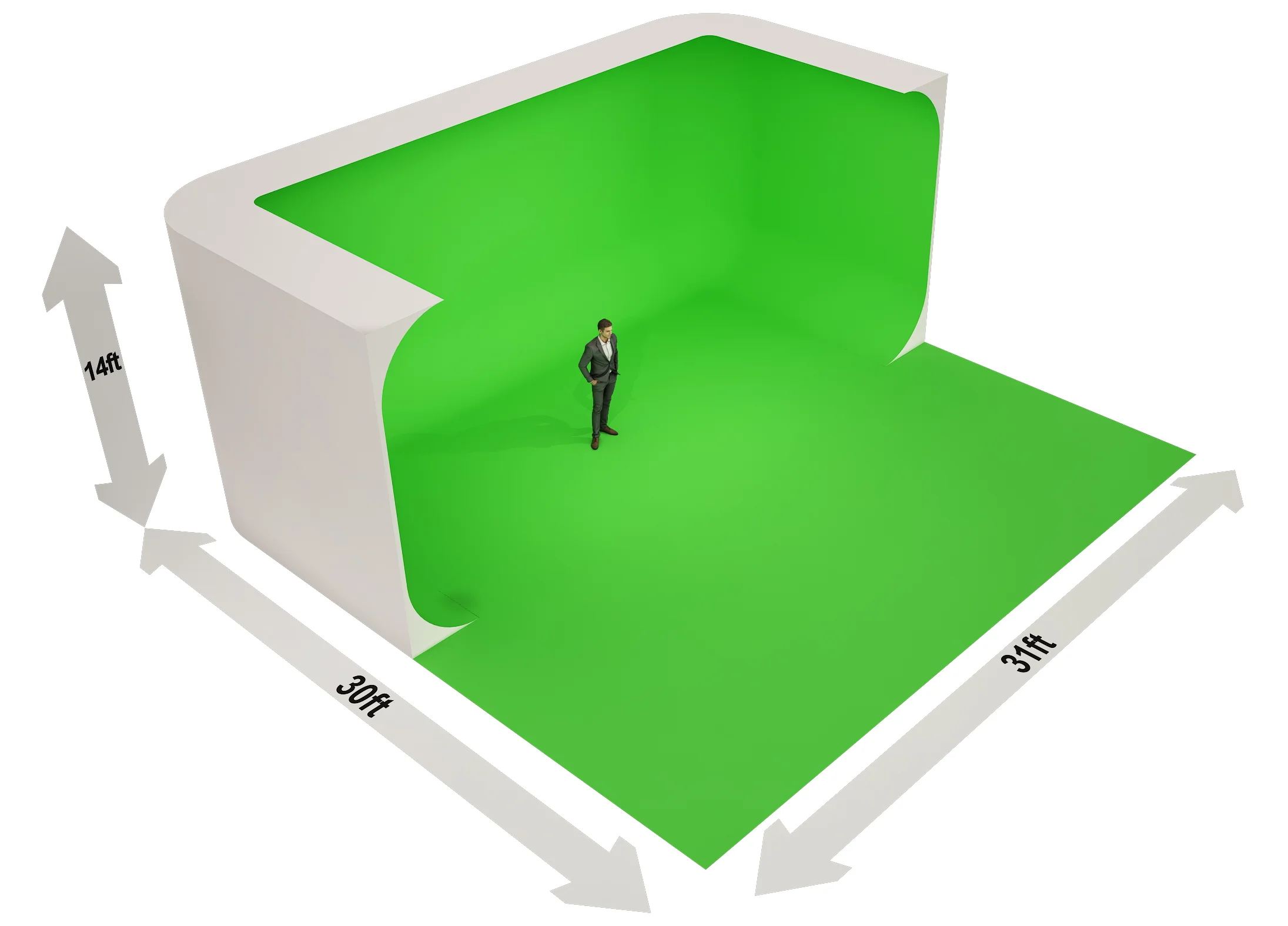 Live Streaming Green Screen Studio